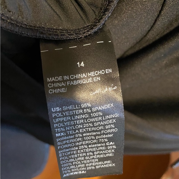 White House Black Market dress Sz 14 - Picture 5 of 5